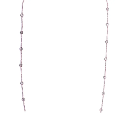ALISEI - Collana con pietre bianche