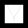 AMEN - Collana Croce Lunga Rodio
