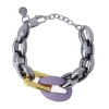 ANARTXY - Bracciale a maglie in resina