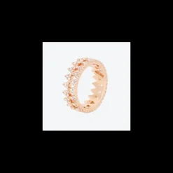 Anihma - ANELLO CORONA PAVÉ
