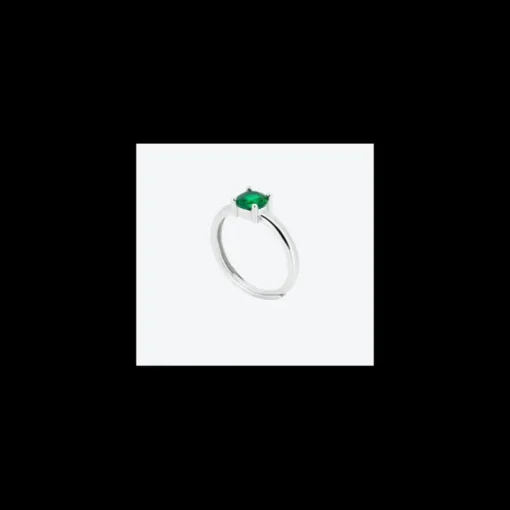 Anihma - ANELLO SOLITARIO - VERDE