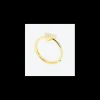 Anihma - ANELLO TRIANGOLO PAVÉ - ORO