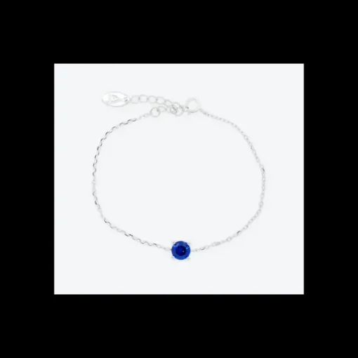 Anihma - BRACCIALE CON ZIRCONE BLU