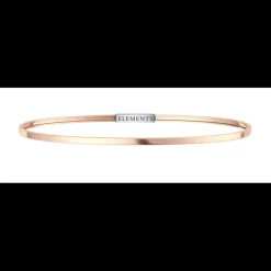 Bangle Argento Rosa Misura M