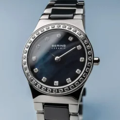 Bering Orologio Ceramic argento brilliante