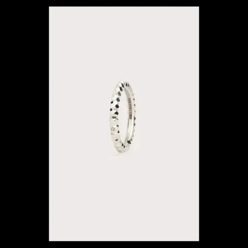 Bikkembergs - Anello multisfaccettato con diamante