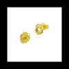 Boccadamo Orecchini placcati oro giallo con nodo