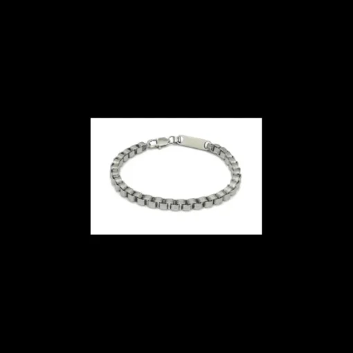 Boccadamo - Bracciale a maglie quadrate satinate