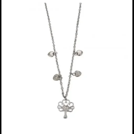 Boccadamo - Collana con albero della vita e strass