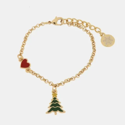 BySimon - Bracciale in Metallo con alberello