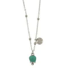 BYSIMON - Collana in Metallo maglia a pallini