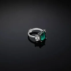CHIARA FERRAGNI - ANELLO TRILOGY EMERALD