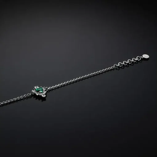 CHIARA FERRAGNI - BRACCIALE CUORE EMERALD