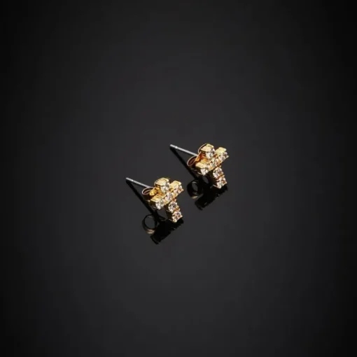 CHIARA FERRAGNI - ORECCHINI BOLD CROCE