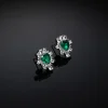 CHIARA FERRAGNI - ORECCHINI CUORE EMERALD