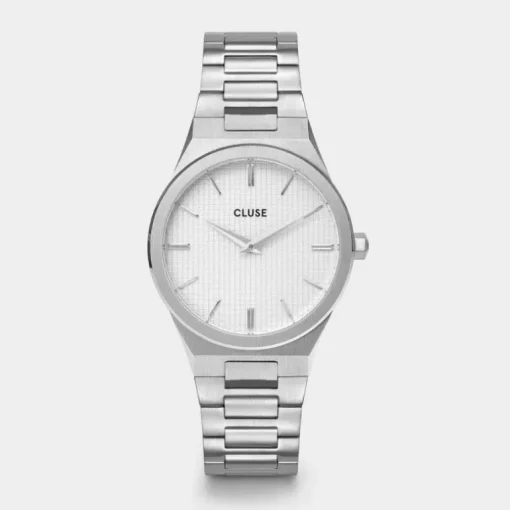 Cluse - Orologio Vigoureux Steel White, Silver Colour