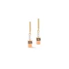 Coeur de Lion - Orecchini GeoCUBE Mini Fusion Pearls Apricot Crush