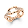 Daniel Wellington - ANELLO ROSE GOLD CRYSTAL LINK