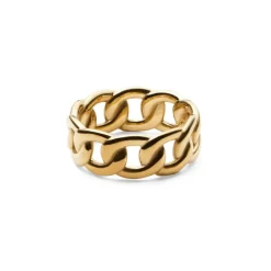 Daniel Wellington - Anello Chunky Chain Gold