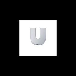 ELEMENTS - Lettera U In Oro Bianco