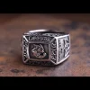 ERES DESIGN - Anello Scudetto Sarò Con Te - martellato