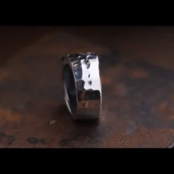 ERES DESIGN - Anello Scudetto Sarò Con Te - martellato