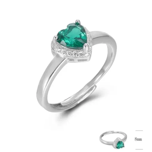 Evideence - Anello smeraldo