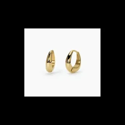 2Jewels - Orecchini in acciaio 316L PVD giallo