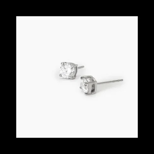 2Jewels - Orecchini in acciaio 316L zirconi
