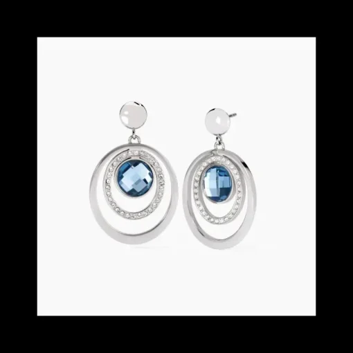 2Jewels - Orecchini in acciaio 316L vetro cristalli