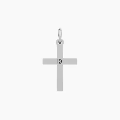 Kidult - PENDENTE croce con cristalli bianchi Croce | credici