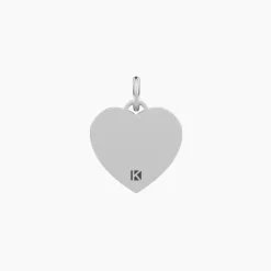 Kidult - Pendente cuore con cristalli bianchi CUORE | BUSSOLA