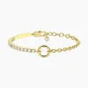 Kidult - Bracciale dorato con catena rolò Duetto