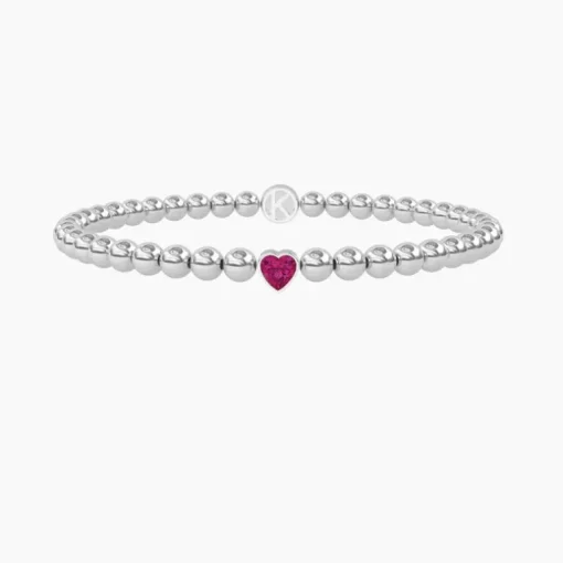 Kidult - Bracciale elastico con tormalina sintetica