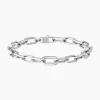 Kidult - Bracciale in acciaio maglia larga