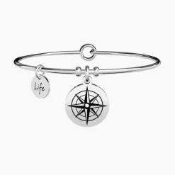 Kidult - Bracciale in acciaio 316L cristalli