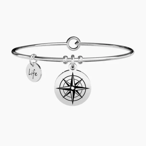 Kidult - Bracciale in acciaio 316L cristalli