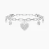 Kidult - Bracciale regolabile con ciondolo cuore