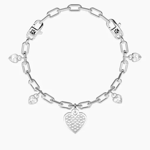 Kidult - Bracciale regolabile con ciondolo cuore