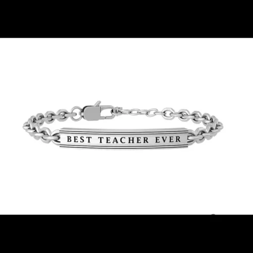 Kidult - Bracciale uomo Best Teacher Ever
