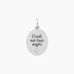 Kidult - Ciondolo ovale credi nei tuoi sogni