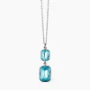 Kidult - Collana a girocollo con cristalli pendenti STYLE 01