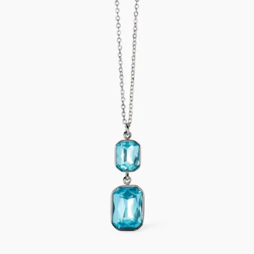 Kidult - Collana a girocollo con cristalli pendenti STYLE 01