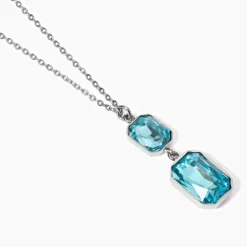 Kidult - Collana a girocollo con cristalli pendenti STYLE 01