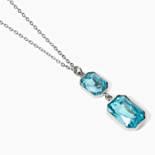Kidult - Collana a girocollo con cristalli pendenti STYLE 01