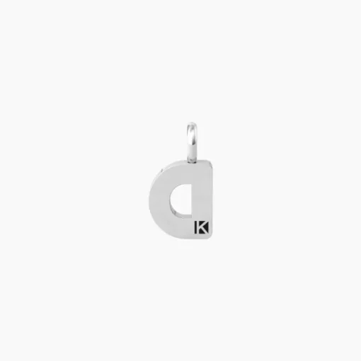 Kidult - PENDENTE con lettera d in cristalli