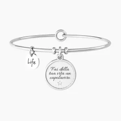 KIDULT-Bracciale FAI DELLA TUA VITA UN CAPOLAVORO