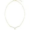 Laura P. - COLLANA CON CENTRALE A V E GOCCIA GRIGIA
