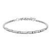 Luca Barra - BRACCIALE UOMO IN ACCIAIO CON ELEMENTI IN ACCIAIO