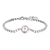 Luca Barra - BRACCIALE UOMO IN ACCIAIO ROSA GOLD CON ANCORA